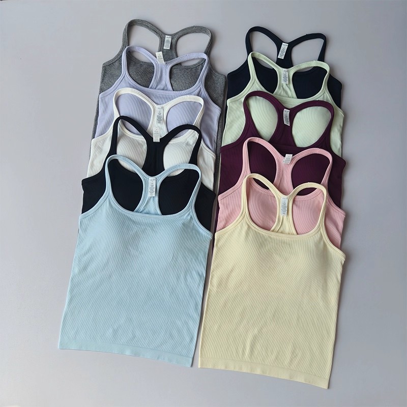 Sports Bra High Impact - Summer Women's Yoga Camisole Sports Vest