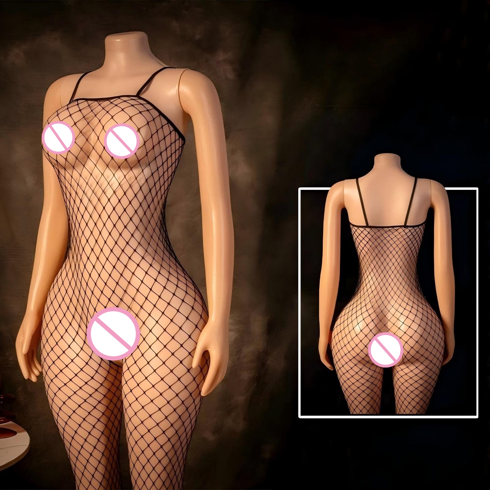 Breast Wrapping Teddies Bodysu - Bodystocking Fishnet incelemesi ve fiyatı