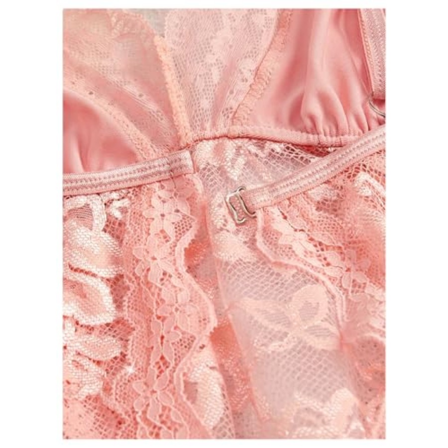 OYOANGLE Women's 2 Pcs Pajama  - Cami Top Lace incelemesi ve fiyatı