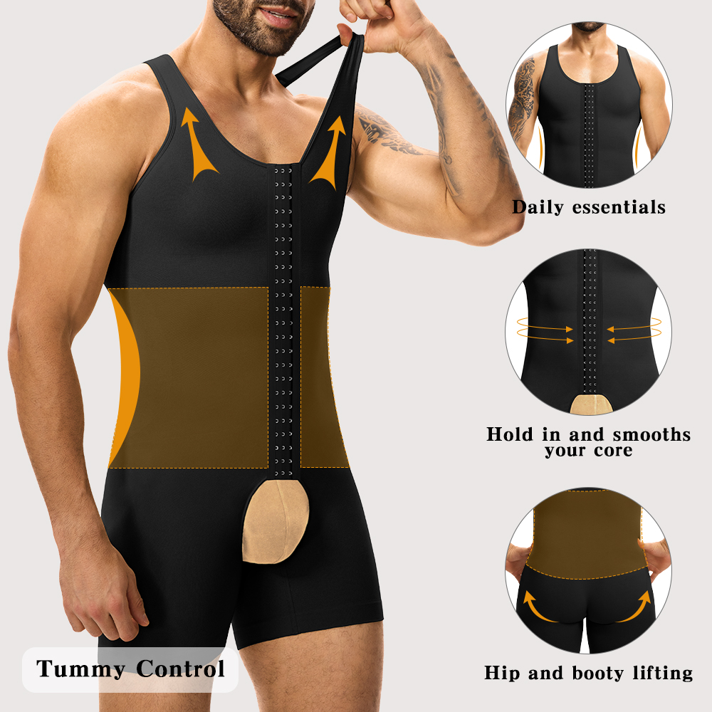 Men's Compression Shapewear  T - Shapewear Bodysuit Firm incelemesi ve fiyatı