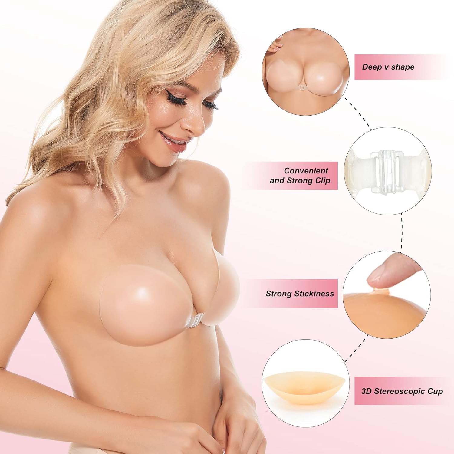 Sticky Bra Push Up Adhesive Br - Silicone Bra Adhesive incelemesi ve fiyatı