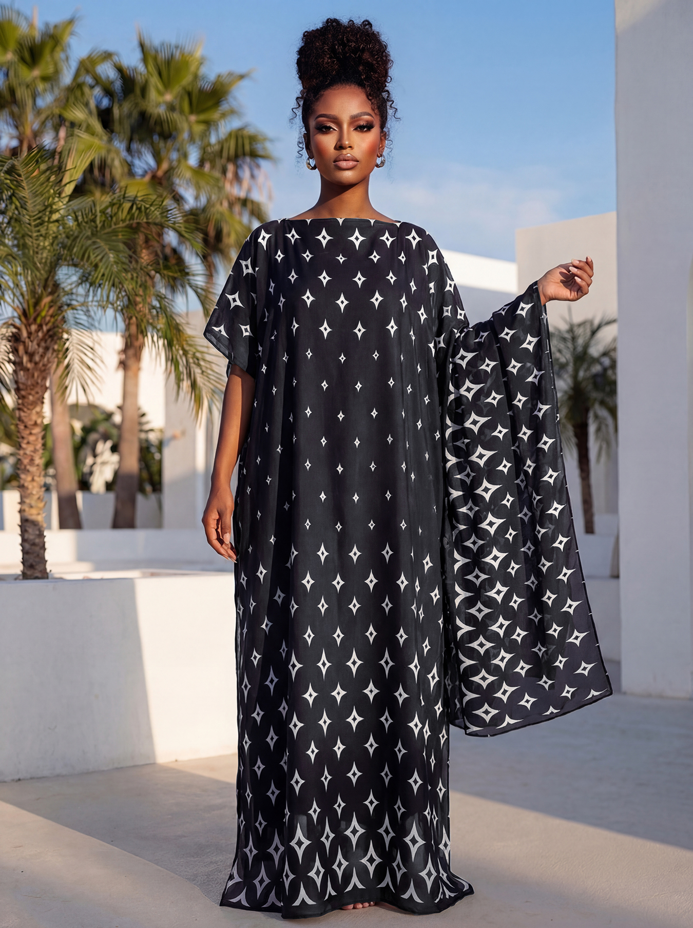New Style Long Loose Silk Blen - Robe Silk Women incelemesi ve fiyatı