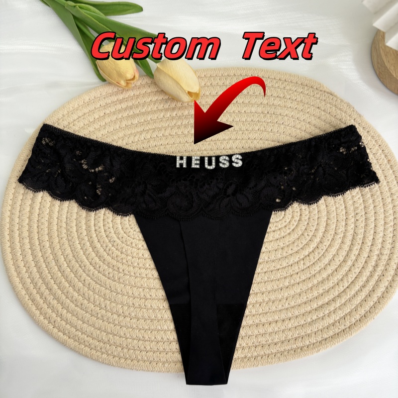 Personalized Custom Thong Name - Thong Bikini Women incelemesi ve fiyatı
