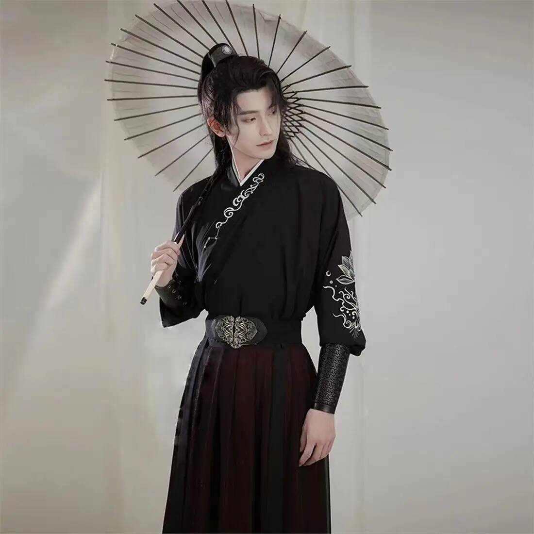 Ancient knight hanfu men women - Robe Silk Women incelemesi ve fiyatı