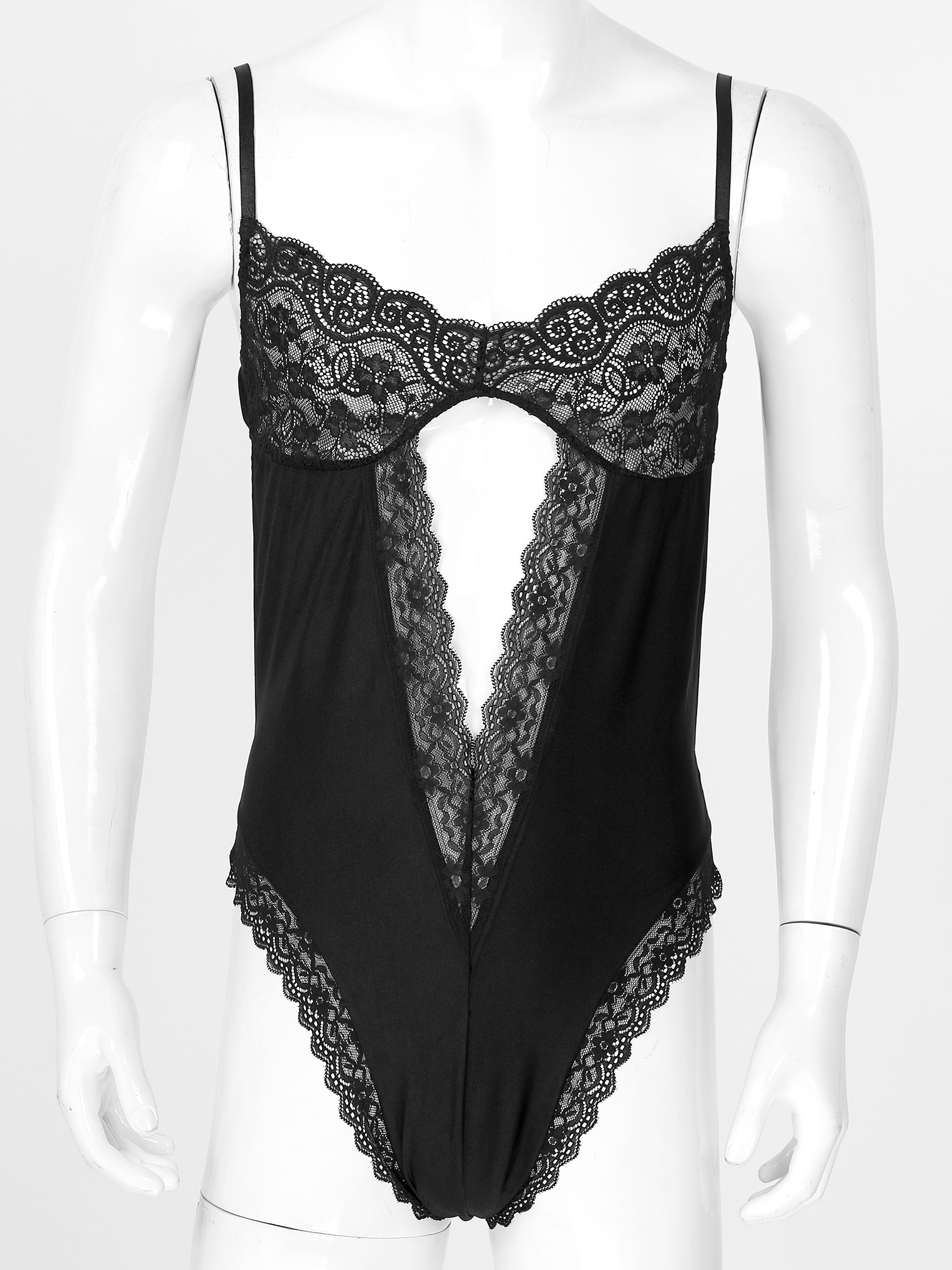 Men Sexy Bodysuit Lingerie Gay - Lace Teddy Lingerie incelemesi ve fiyatı