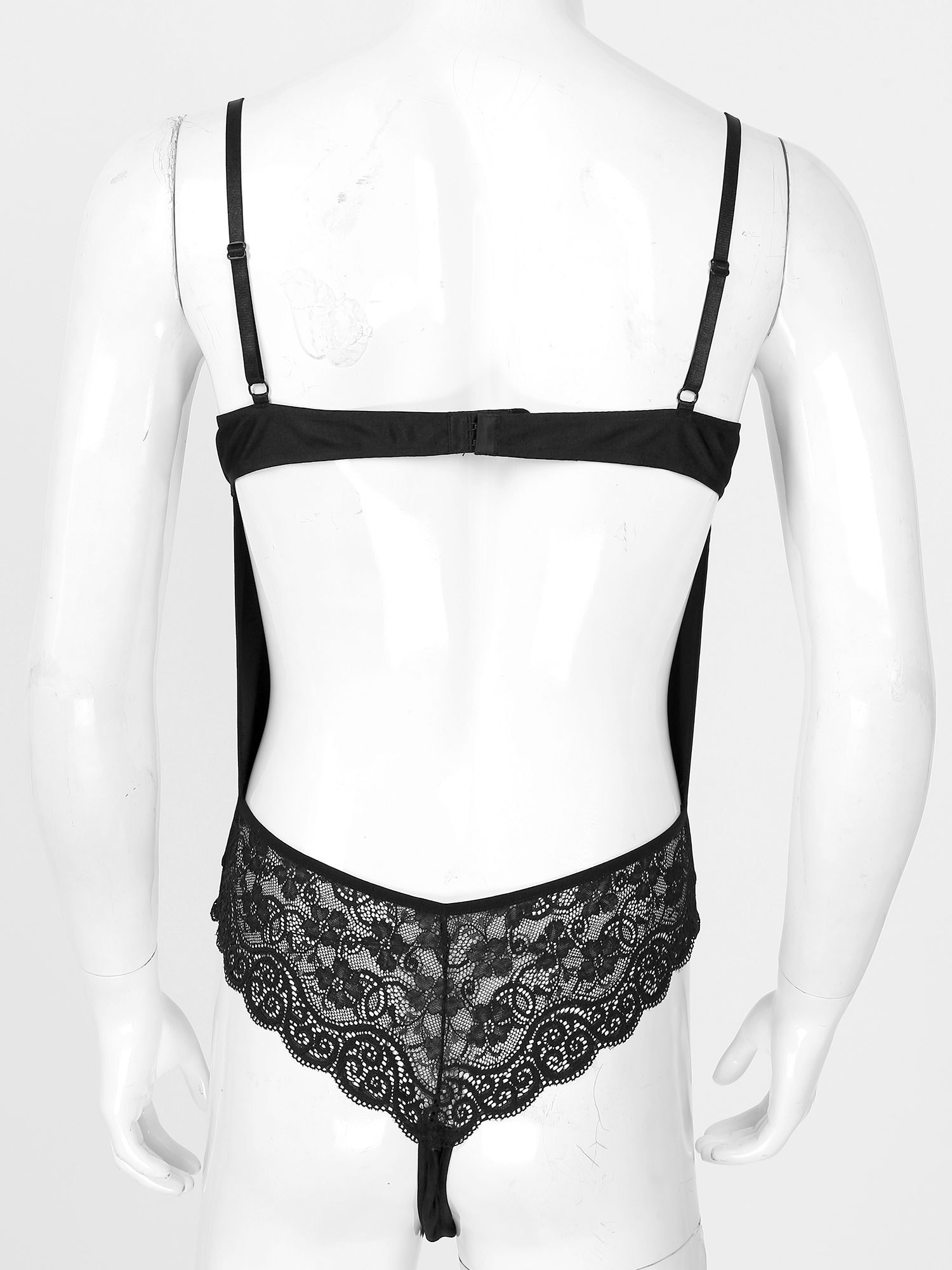 Men Sexy Bodysuit Lingerie Gay - Lace Teddy Lingerie incelemesi ve fiyatı
