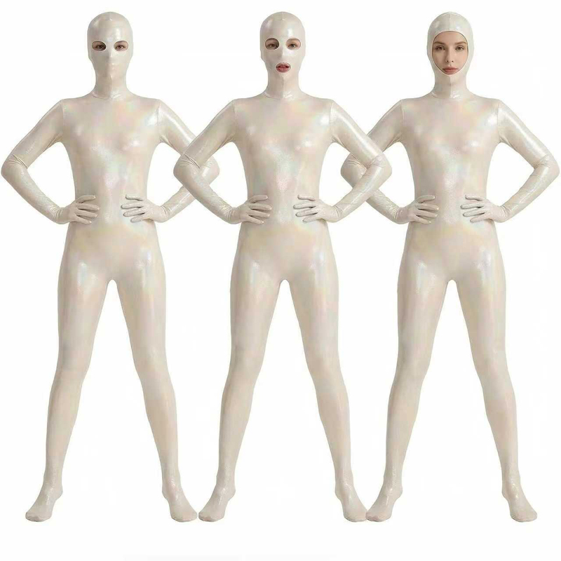 Women Shiny Gradient Zentai Bo - Shapewear Bodysuit Firm incelemesi ve fiyatı