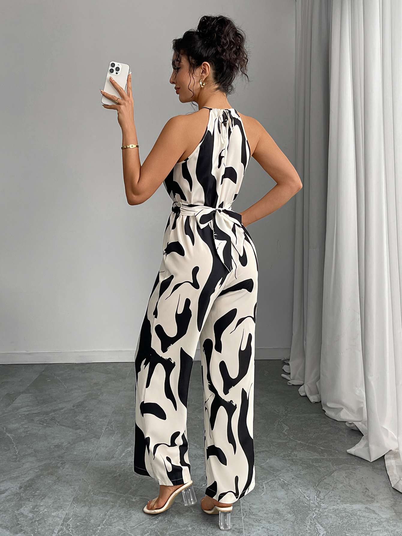 Zebra striped camisole jumpsui - Cami Top Lace incelemesi ve fiyatı
