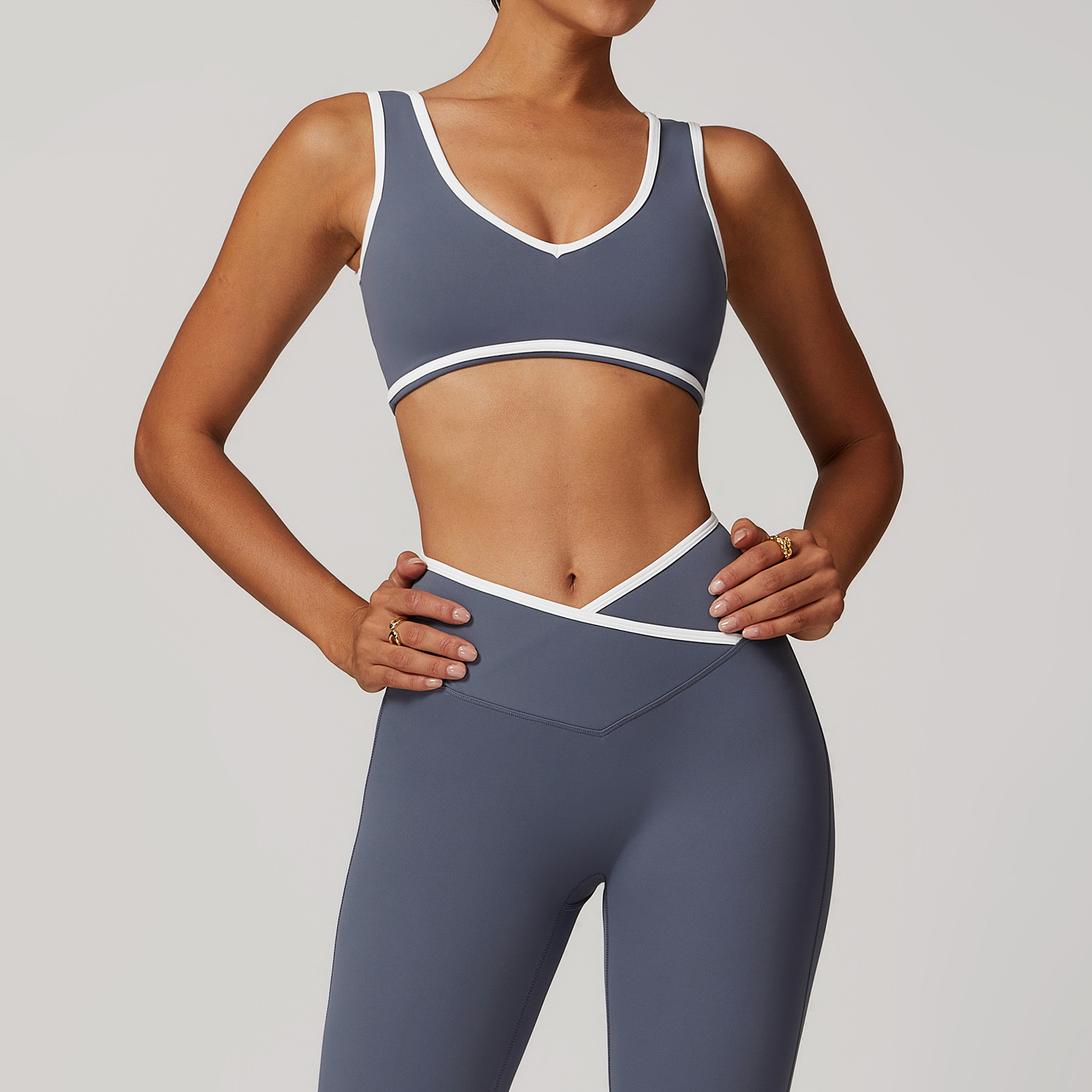 V-Neck Sports Bra Women Top Pu - Push Up Bra Padded incelemesi ve fiyatı