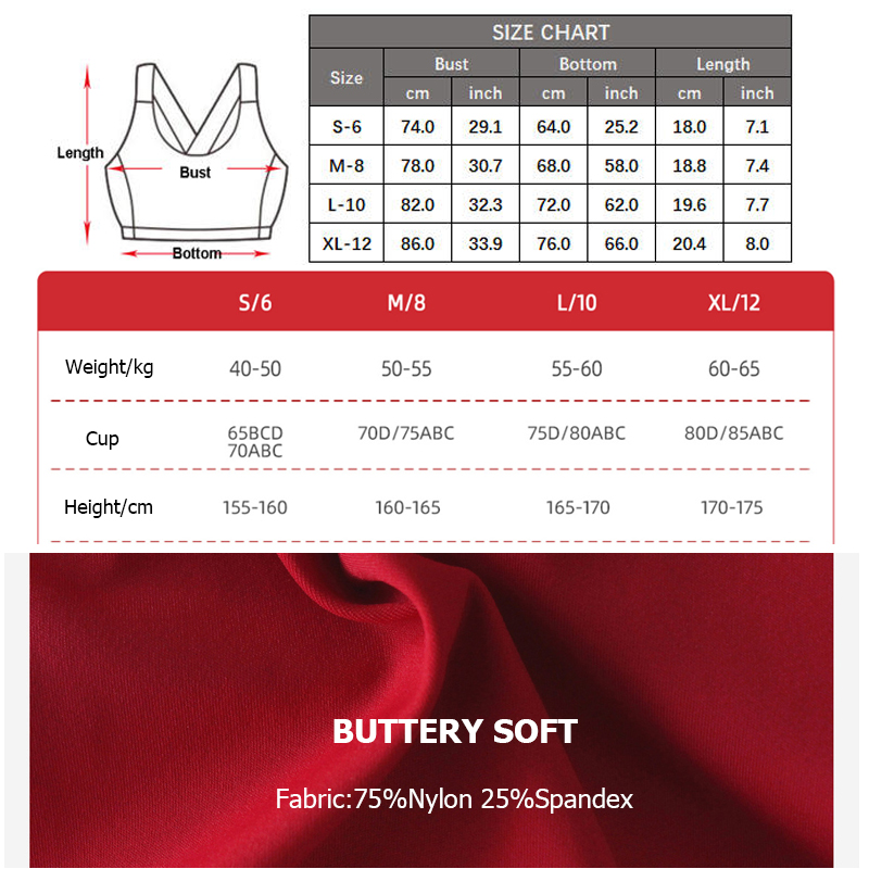 Stretchy Soft Sports Underwear - Sports Bra High Impact incelemesi ve fiyatı