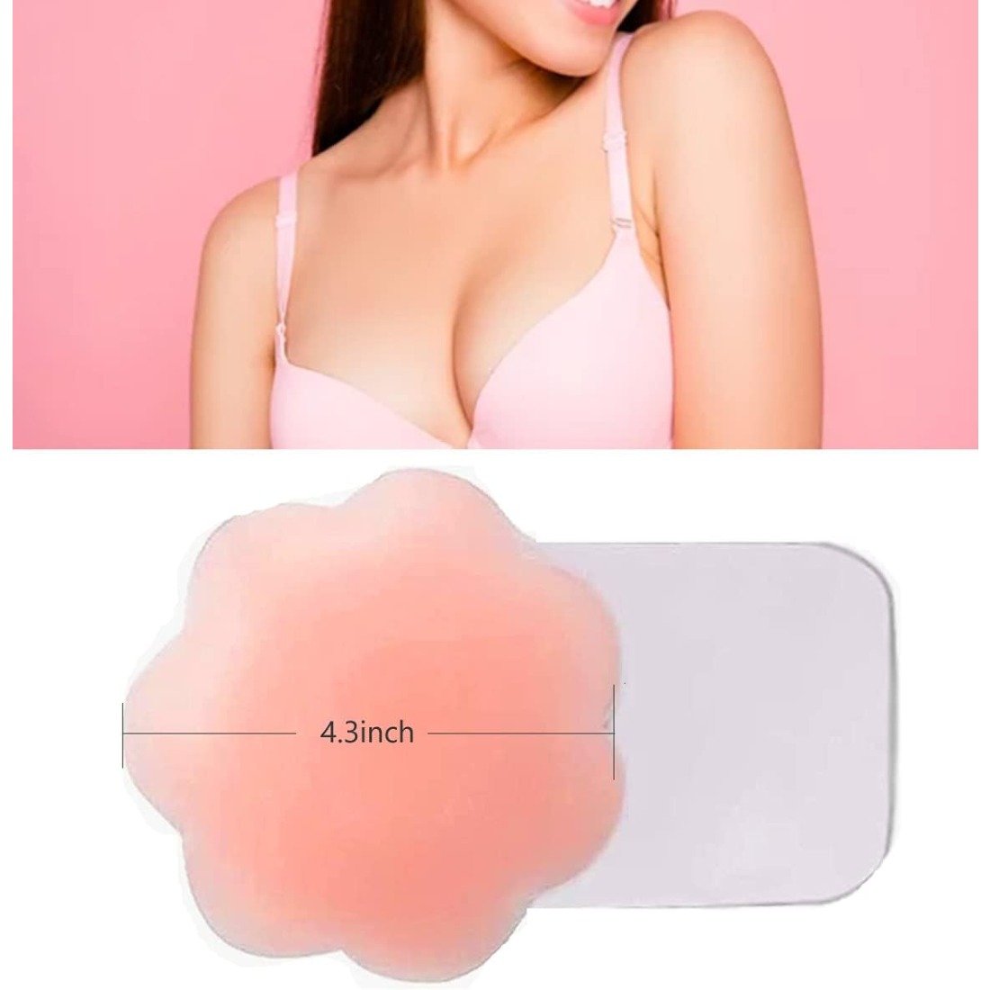 4.3 Inch Reusable Silicone Nip - Nipple Cover Pasties incelemesi ve fiyatı