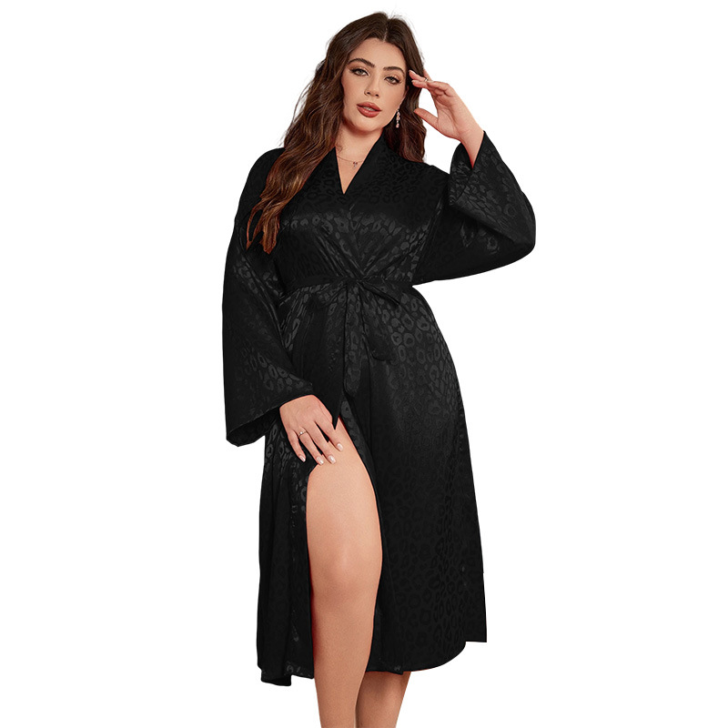 Plus Size Robe Pajama Women Sl - Robe Silk Women incelemesi ve fiyatı
