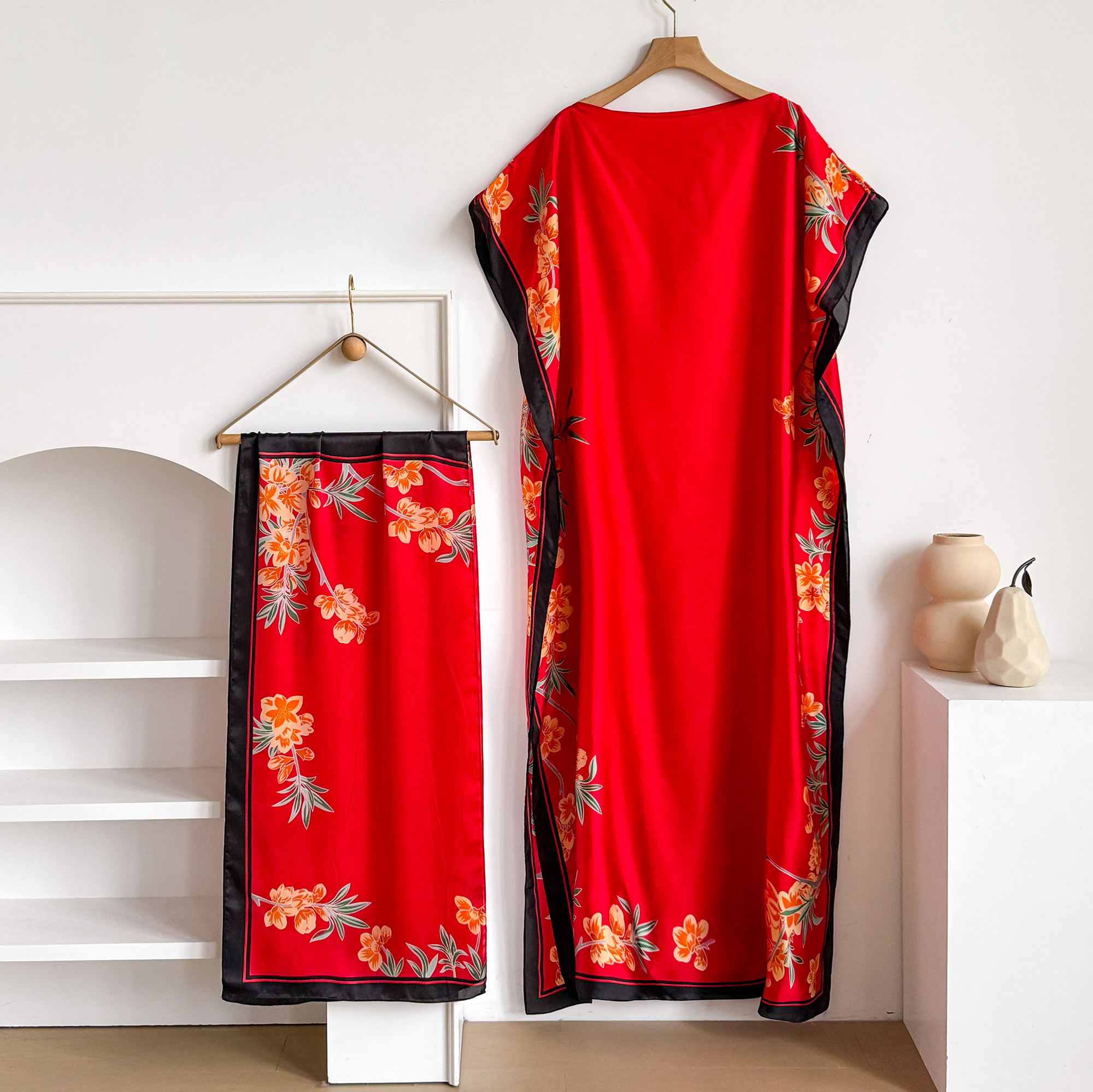 Summer Fashion Oversize Africa - Robe Silk Women incelemesi ve fiyatı