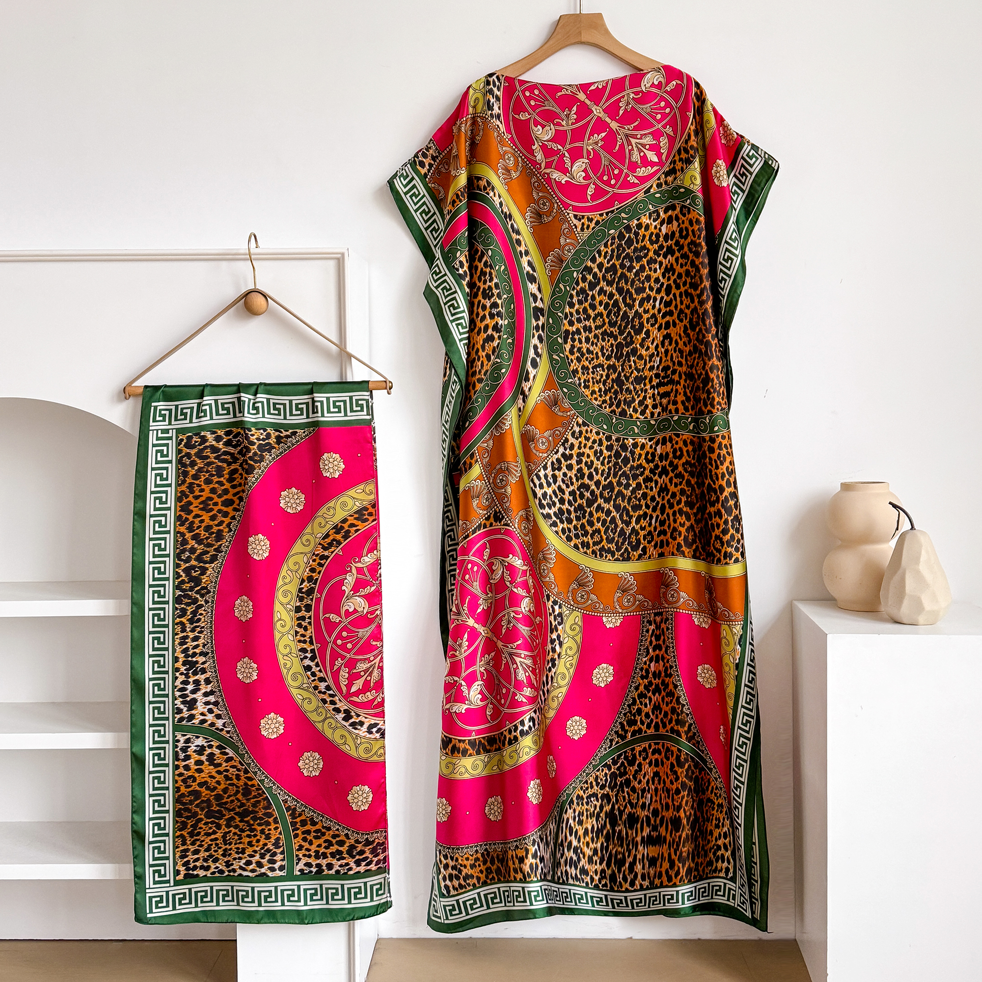 Summer Fashion Oversize Africa - Robe Silk Women incelemesi ve fiyatı