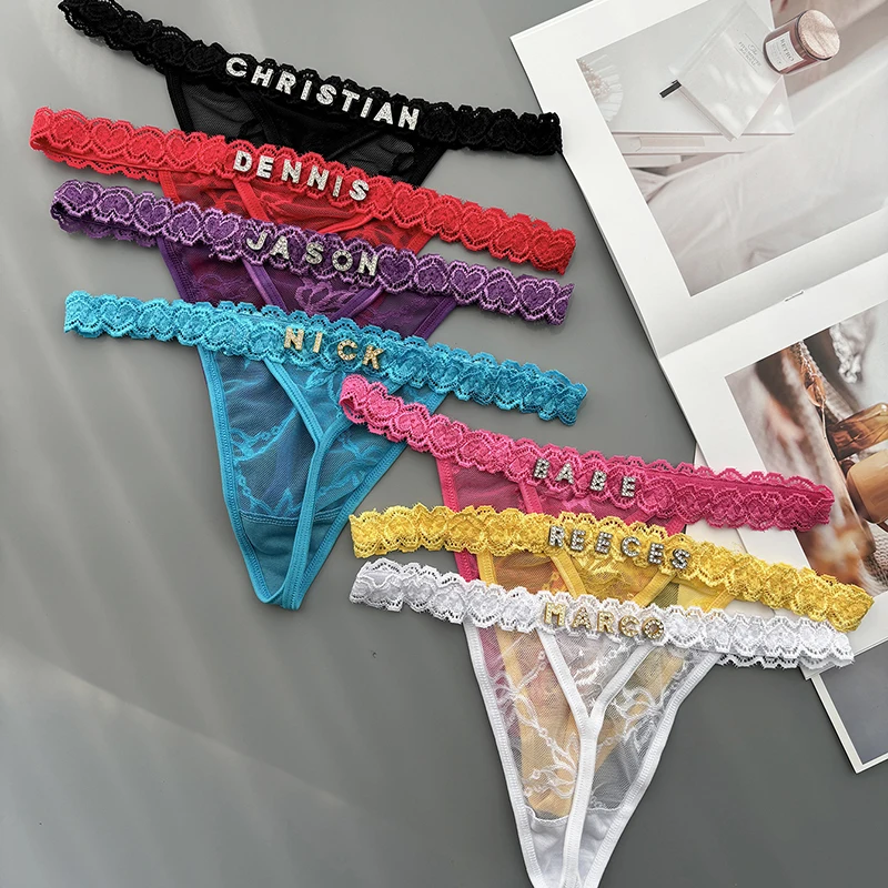 Personality Custom Thong Name  - Thong Bikini Women incelemesi ve fiyatı