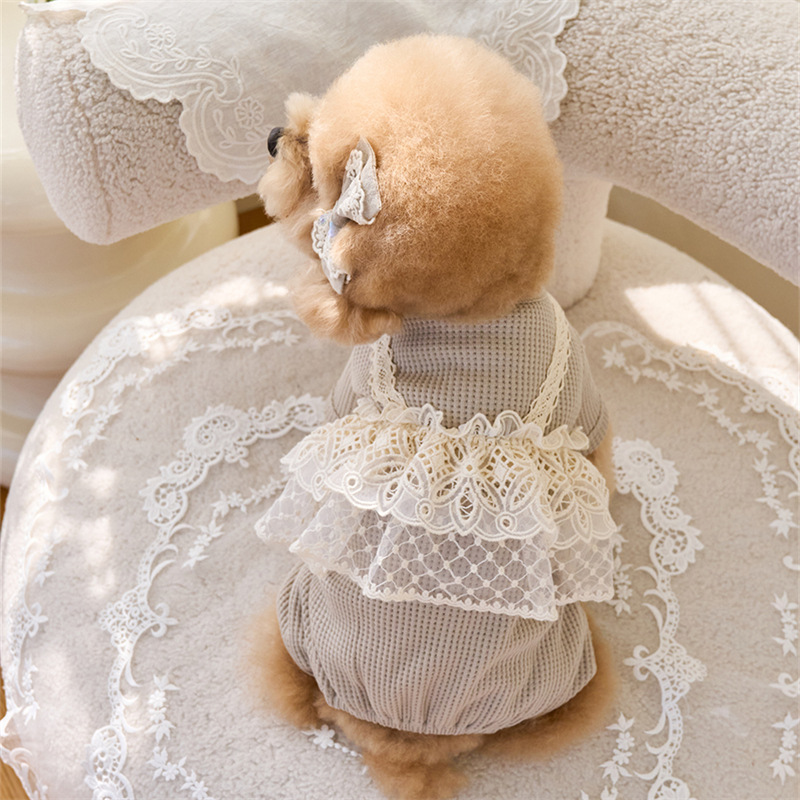 Pet Spring Jumpsuit Cute Lace  - Lace Teddy Lingerie incelemesi ve fiyatı