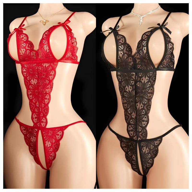 Open Bra Lingerie Set Erotic U - Bodystocking Fishnet incelemesi ve fiyatı