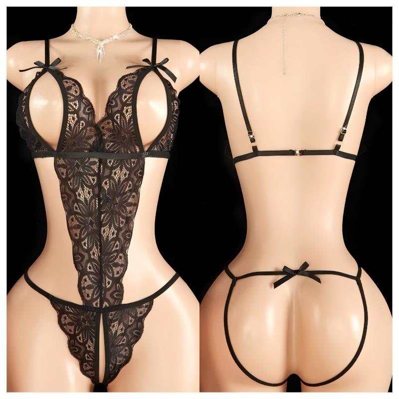 Open Bra Lingerie Set Erotic U - Bodystocking Fishnet incelemesi ve fiyatı