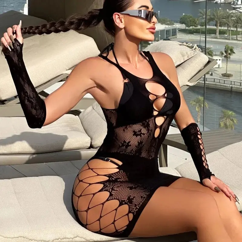 Simplejewel Women Fishnet Beac - Bodystocking Fishnet incelemesi ve fiyatı