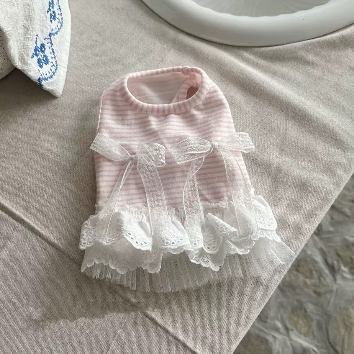 Sweet Bow Dog Clothes Lace Sma - Lace Teddy Lingerie incelemesi ve fiyatı
