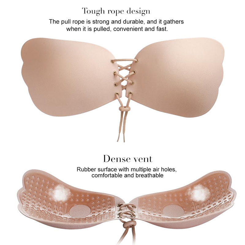 1/2 Pairs Women Summer Backles - Strapless Bra Backless incelemesi ve fiyatı