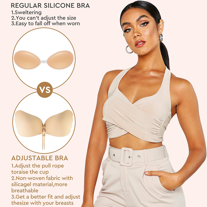 1/2 Pairs Women Summer Backles - Strapless Bra Backless incelemesi ve fiyatı