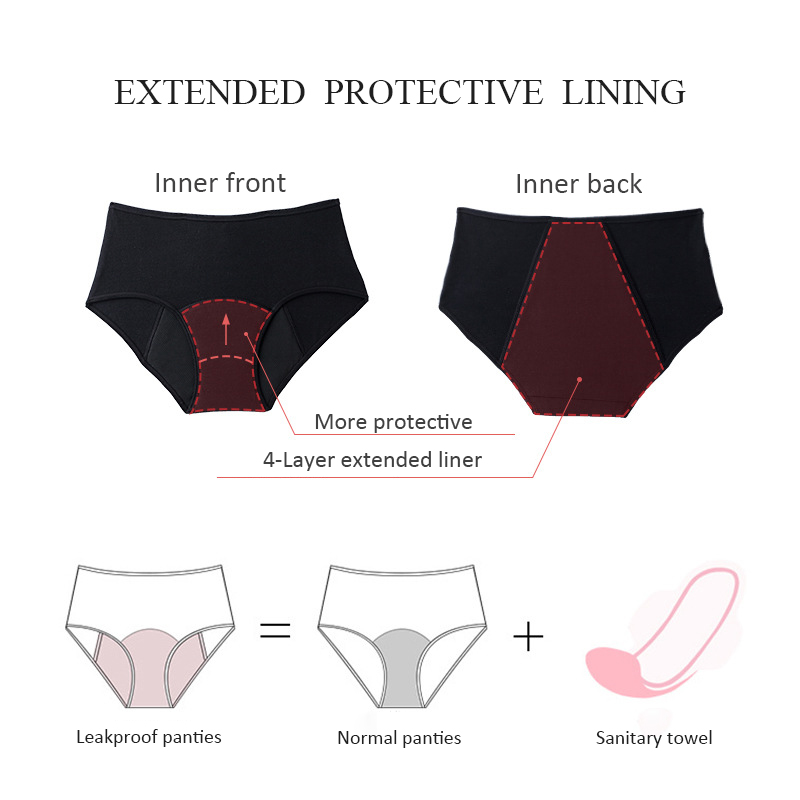 3Pcs Heavy Flow Menstrual Pant - Period Panty Absorbent incelemesi ve fiyatı