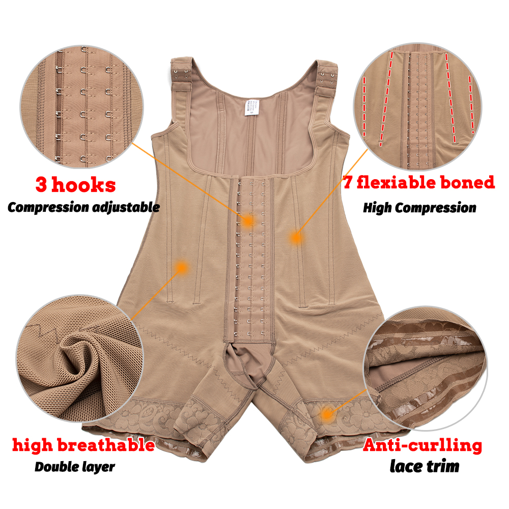 Fajas Colombian Girdles Post L - Shapewear Bodysuit Firm incelemesi ve fiyatı
