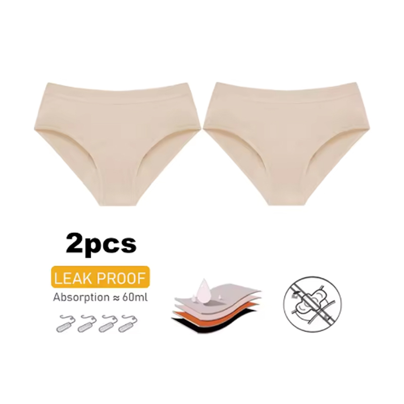 2Pc Heavy Flow Pure Cotton Men - Period Panty Absorbent incelemesi ve fiyatı