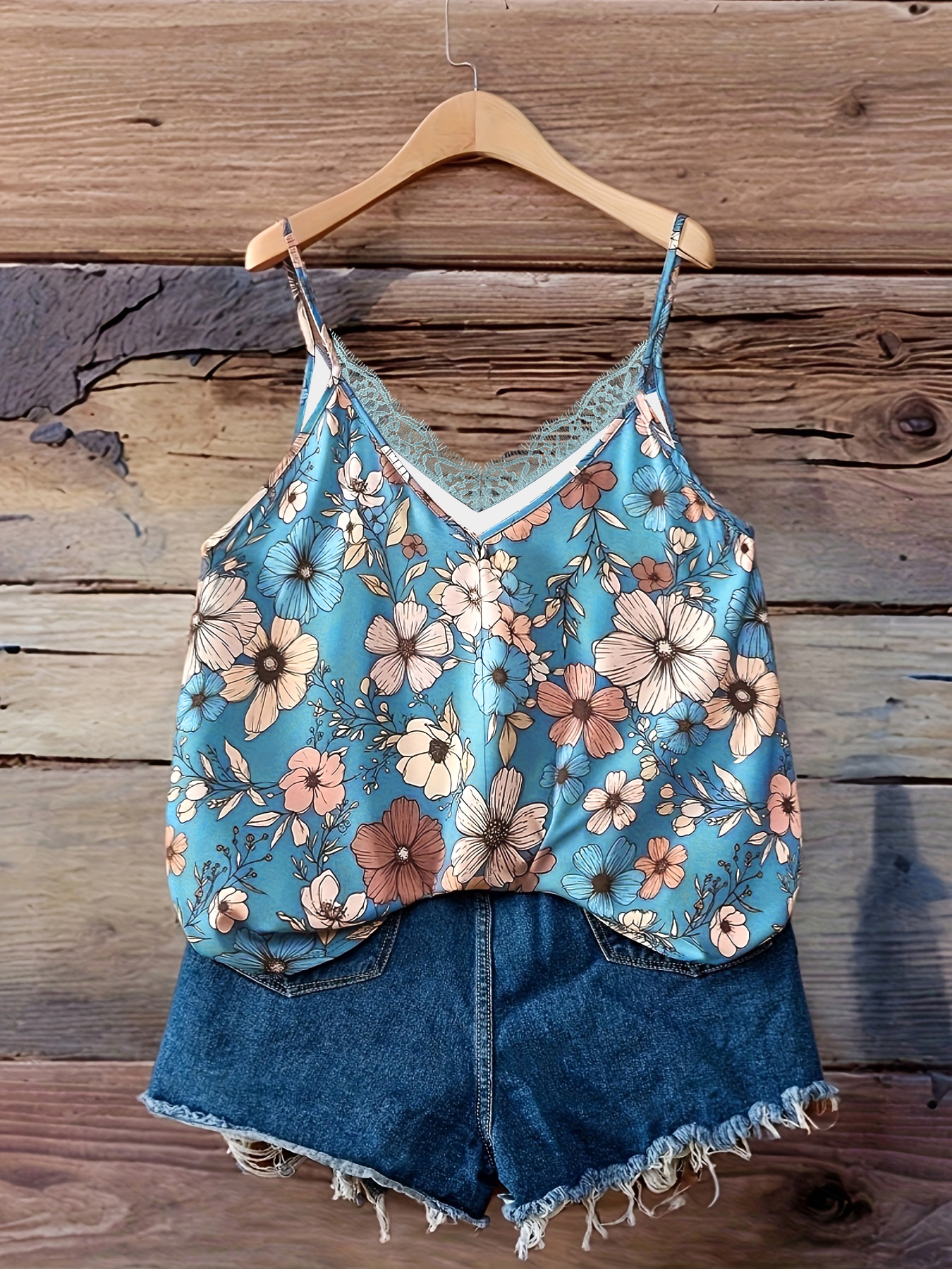 Summer fashion new plus size w - Cami Top Lace incelemesi ve fiyatı