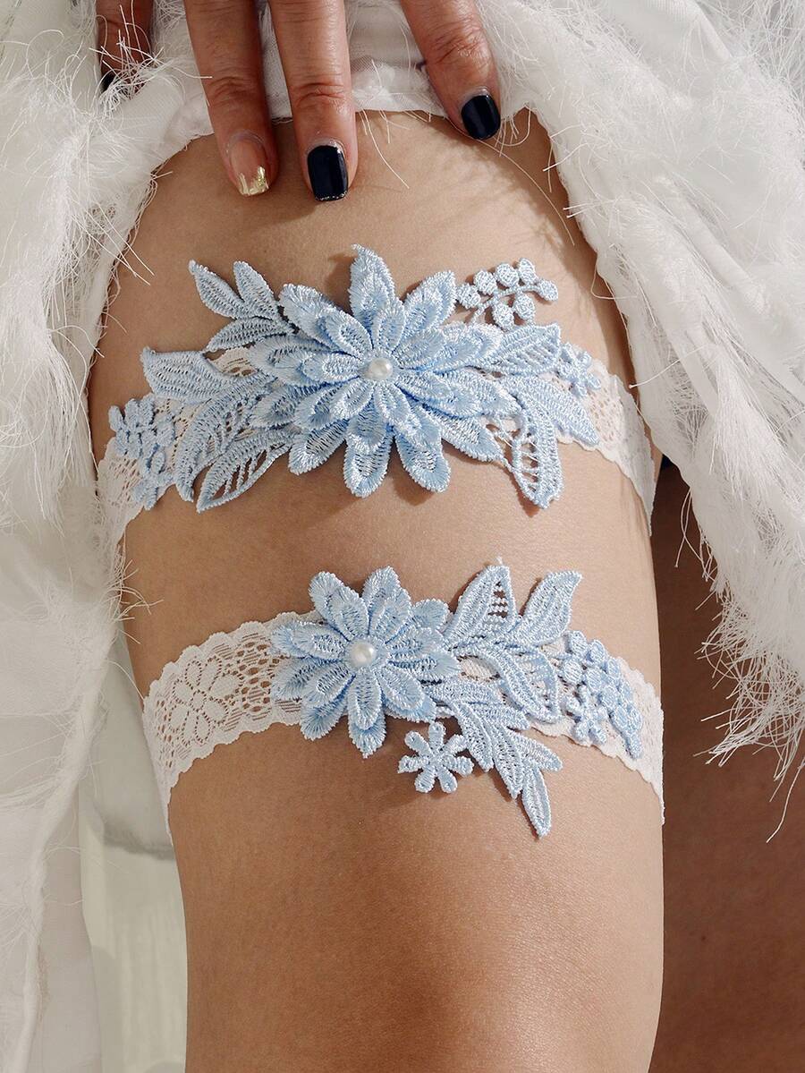 2pcs/Set Fashionable Court-Sty - Garter Belt Set incelemesi ve fiyatı