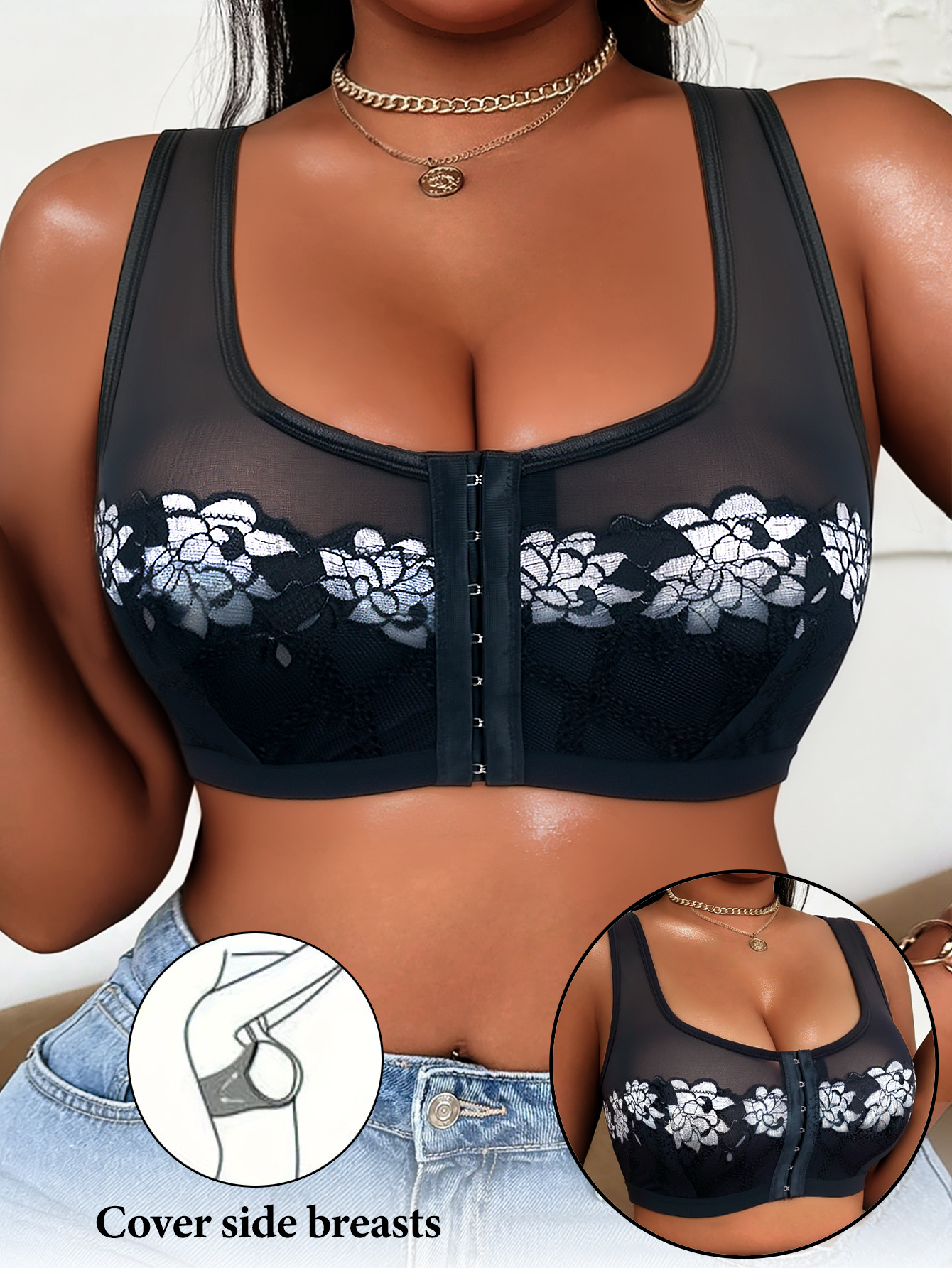 1PC Women's Push-up Bra, Wide  - Push Up Bra Padded incelemesi ve fiyatı