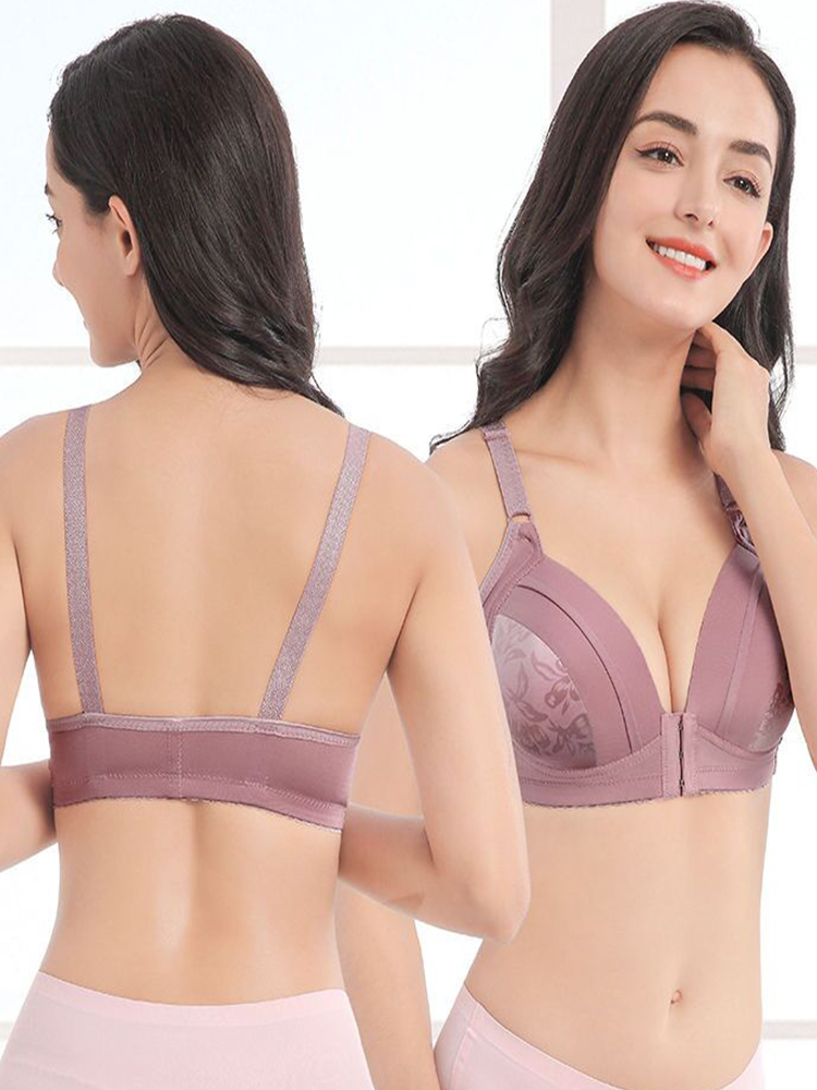 Push Up Bra Front Closure Wome - Bralette Wireless Soft incelemesi ve fiyatı