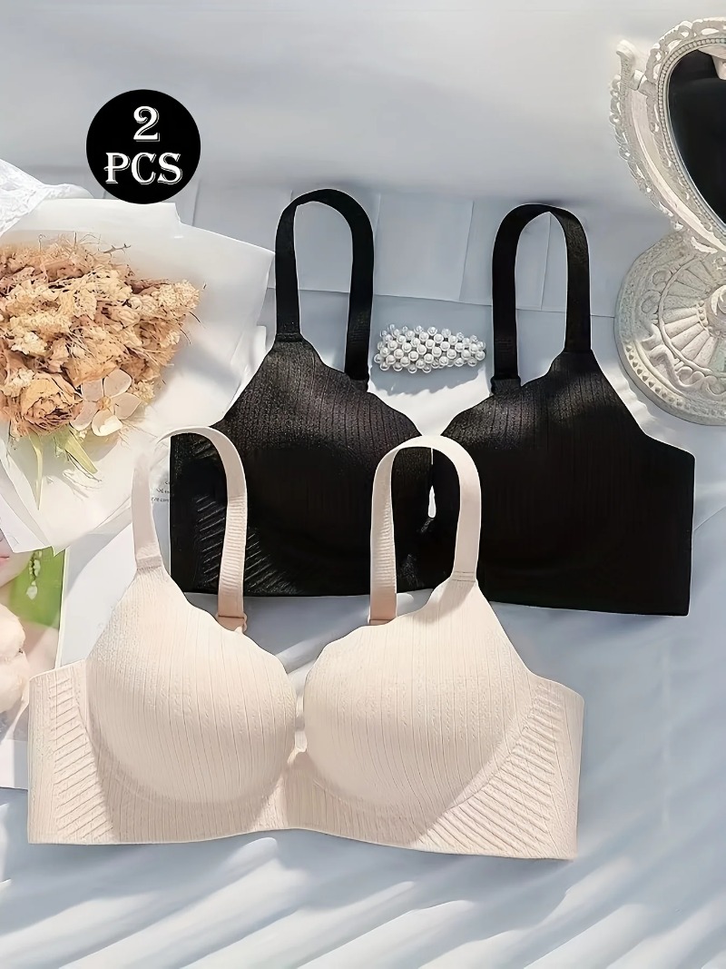 2PCS Petite Womens AA Cup Bra  - Push Up Bra Padded incelemesi ve fiyatı