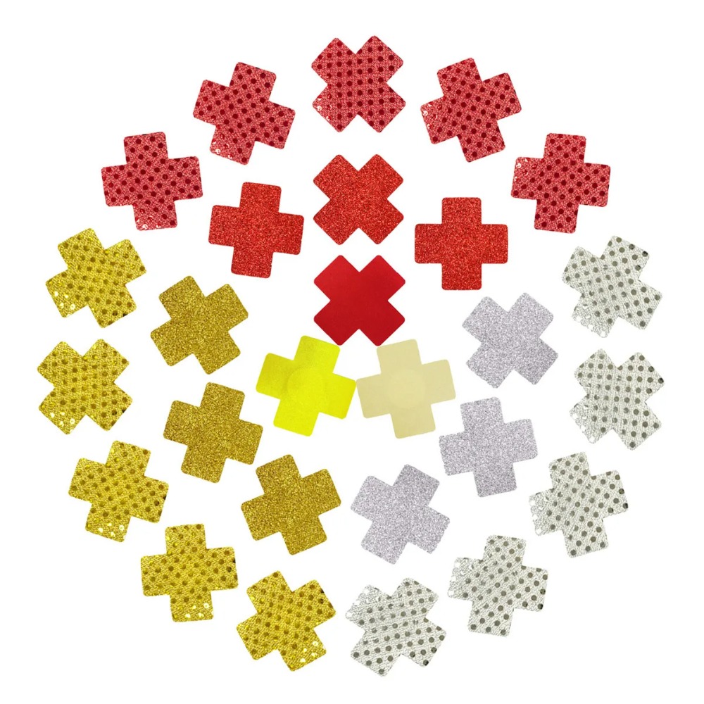 Red Cross Design Nipple Covers - Nipple Cover Pasties incelemesi ve fiyatı
