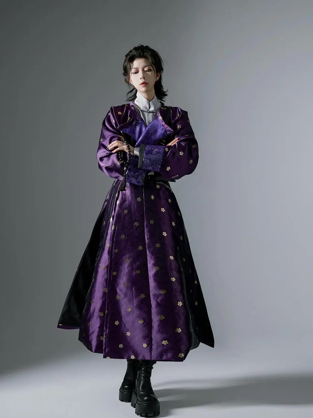 Chinese silk robe Costume Tang - Robe Silk Women incelemesi ve fiyatı