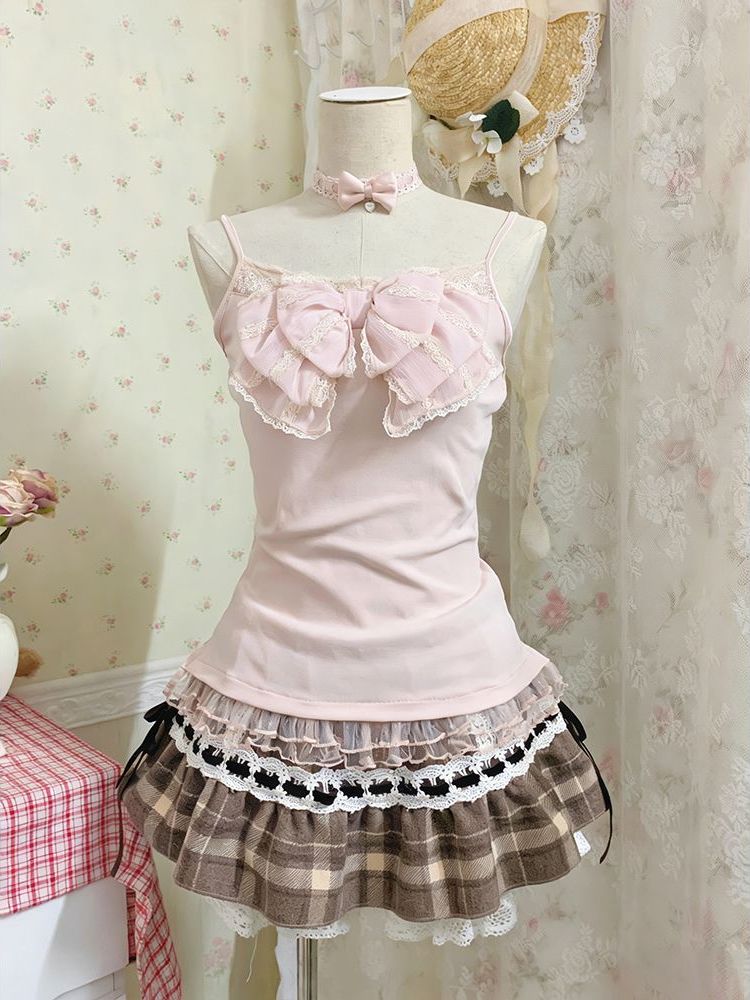Japanese Sweet Three Piece Set - Cami Top Lace incelemesi ve fiyatı