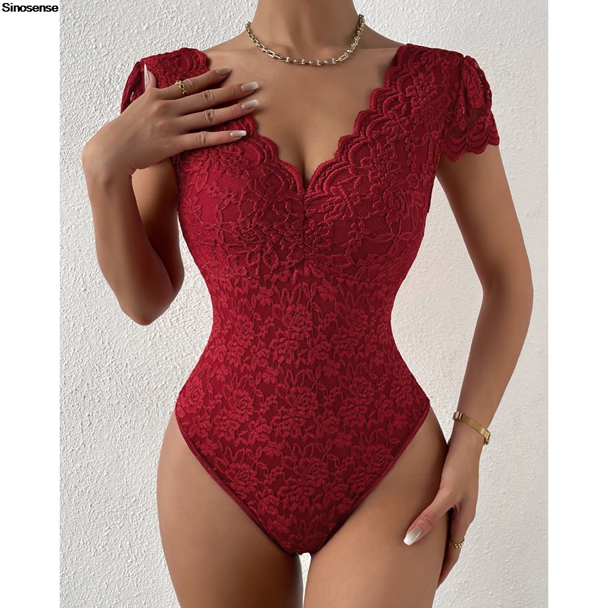 Womens Embroidery Floral Contr - Lace Teddy Lingerie incelemesi ve fiyatı